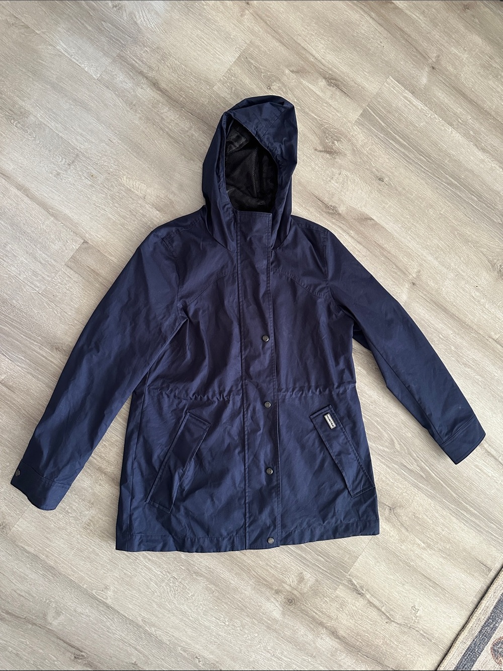 Hunter Women’s Navy Raincoat